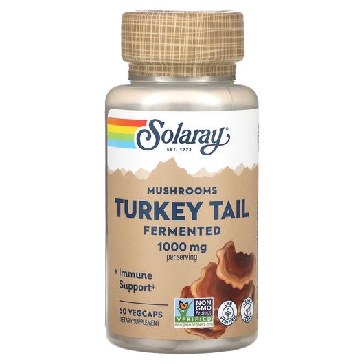 Основне фото товара Fermented Turkey Tail Mushrooms 500, Гриби Хвіст Індички, 60 капс