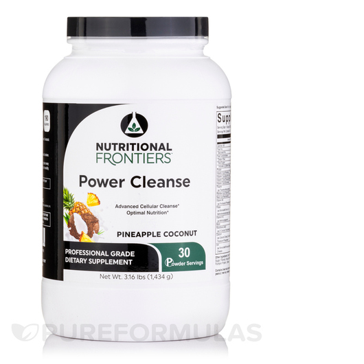 Основне фото товара Nutritional Frontiers, Power Cleanse, Жироспалювачі, 1,434 г