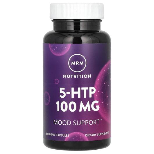 Основне фото товара MRM, 5-HTP 100 mg, 5-гідрокситриптофан, 60 капсул