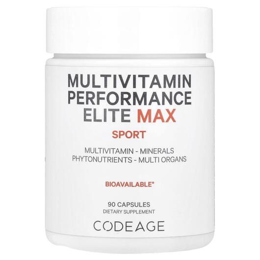Основне фото товара Multivitamin Performance Elite Max, Мультивітаміни, 90 капсул