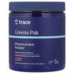 Фото товару Trace, Greens Pak Phytonutrient Powder Berry, Суперфуд, 225 г