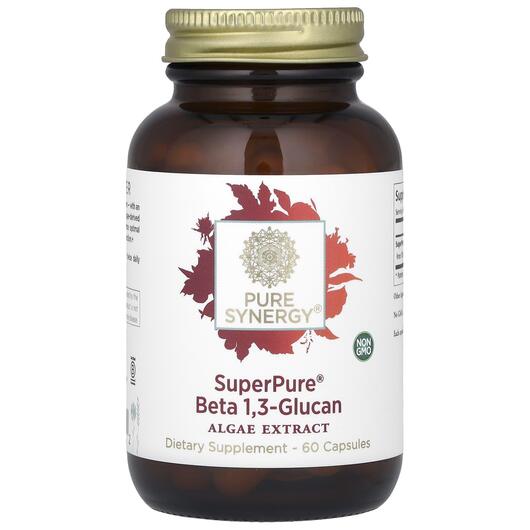 Основне фото товара SuperPure Beta 13 Glucan, Бета глюкан D глюкан, 60 капсул