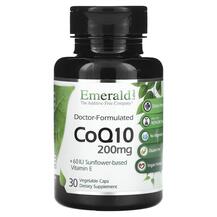 CoQ10 200 mg Коэнзим CoQ10 Emerald 30 капсул