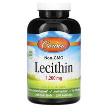 Lecithin 1200 mg Лецитин 1200 мг Carlson 280 капсул