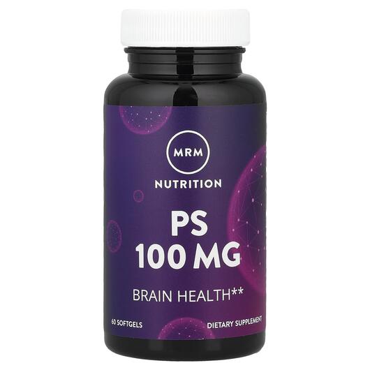 Основне фото товара MRM, PS 100 mg, Фосфатидилсерин 100 мг, 60 капсул