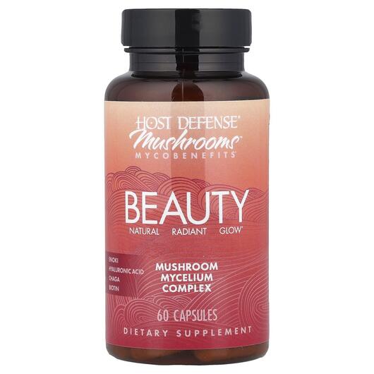 Основне фото товара Mushrooms Mycobenefits Beauty, Гриби, 60 капсул
