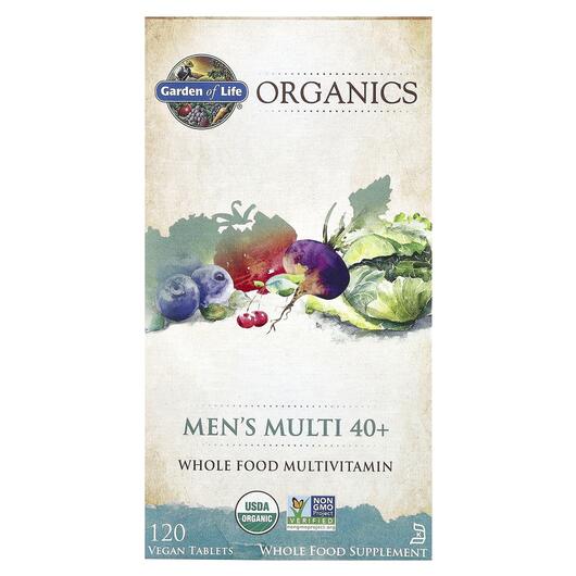 Основне фото товара Men's Multi 40+, Вітаміни для чоловіків, 120 таблеток