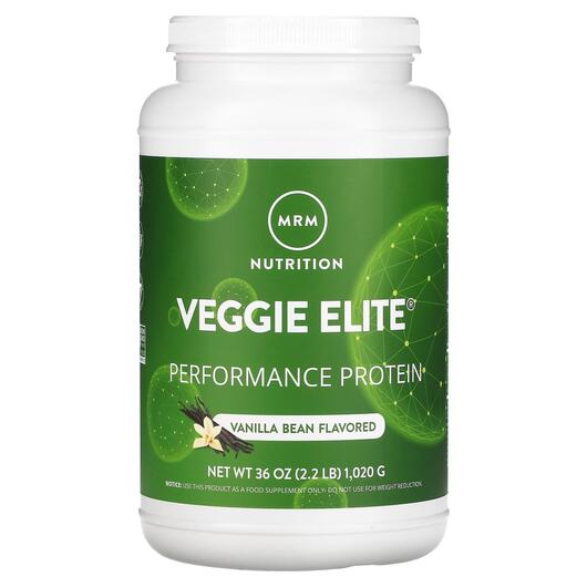 Основне фото товара MRM, Veggie Elite, Протеїн Ваніль, 1020 р