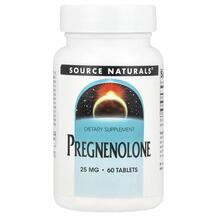 Pregnenolone 25 mg Прегненолон Source Naturals