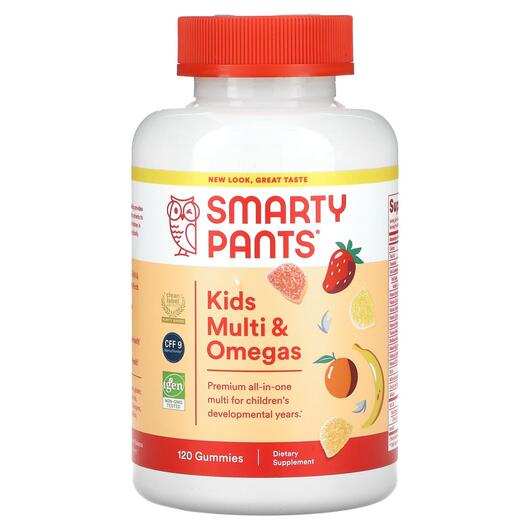 Основне фото товара Kids Formula Multi & Omega-3s with, Вітаміни з Омега-3, 120 ц