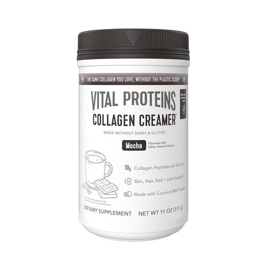 Основне фото товара Vital Proteins, Collagen Creamer Mocha, Колаген, 317 г