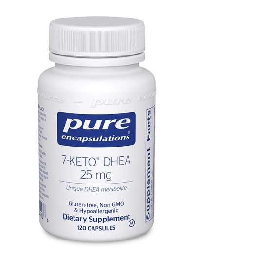 Основне фото товара Pure Encapsulations, 7-Keto DHEA 25 mg, 7-Кето ДГЕА, 120 капсул