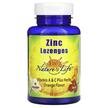 Фото товару Natures Life, Zinc Lozenges Orange, Цинк, 50 таблеток