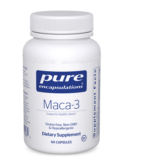 Основне фото товара Pure Encapsulations, Maca-3, Мака, 60 капсул