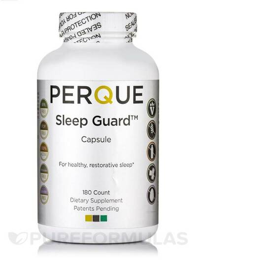 Основне фото товара Perque, Sleep Guard, Підтримка сну, 180 капсул