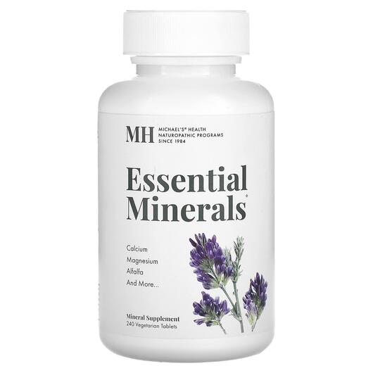 Основне фото товара MH, Essential Minerals, Мінеральні добавки, 240 таблеток