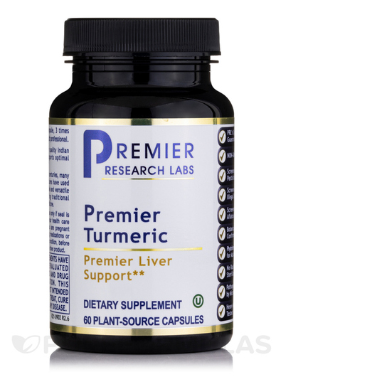 Основне фото товара Premier Turmeric, Екстракт кореня куркуми, 60 капсул