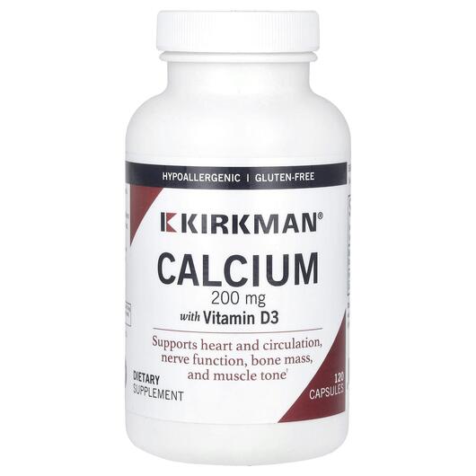 Основне фото товара Bio Max Series Calcium 200 mg, Кальцій 200 мг Біо Макс, 120 капсу