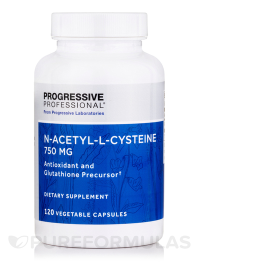 Основне фото товара N-Acetyl-L-Cysteine, N-ацетилцистеїн, 120 капсул