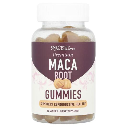 Основне фото товара Premium Maca Root Gummies Passion Fruit, Мака, 60 таблеток