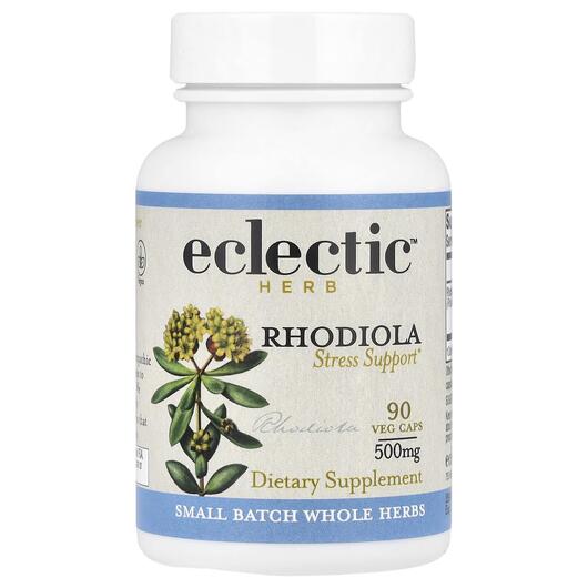 Основне фото товара Eclectic Herb, Rhodiola, Родіола, 90 капсул