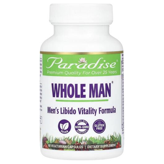 Основне фото товара Whole Man Rhino Virility Formula, Підтримка Лібідо, 60 капсул