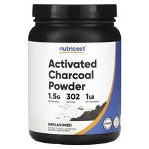 Активоване вугілля Activated Charcoal Powder 454 г