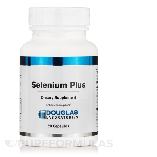 Основне фото товара Douglas Laboratories, Selenium Plus, Селен, 90 капсул