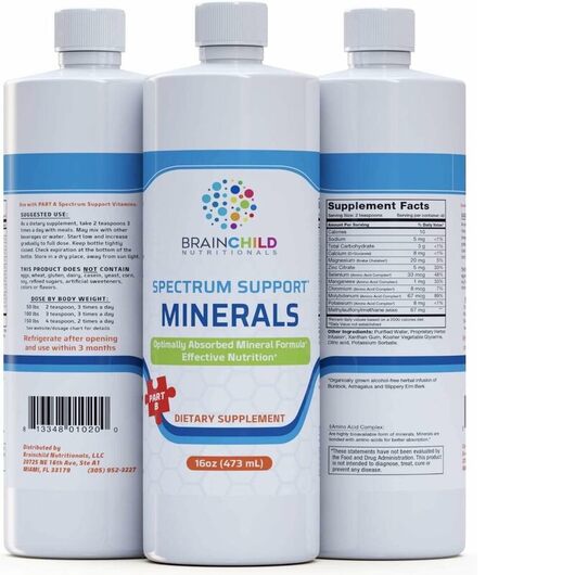 Основне фото товара BrainChild Nutritionals Spectrum Support, Мінеральні добавки, 473