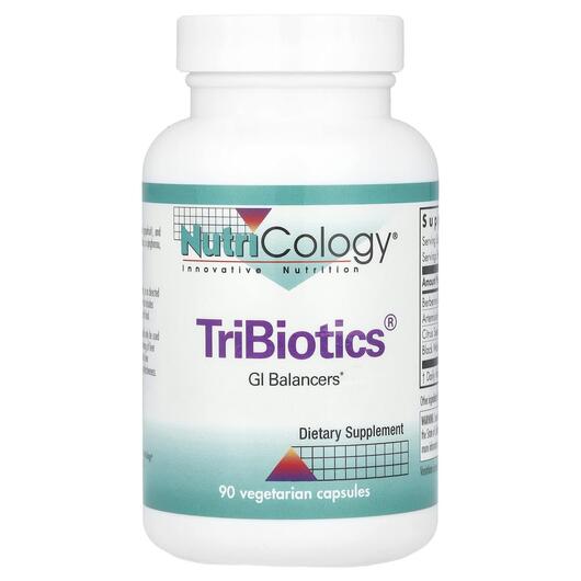Основне фото товара Nutricology, TriBiotics, Трави, 90 капсул