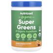 Nutricost, Organic Super Greens Orange Sunrise, Супергрінс, 342 г
