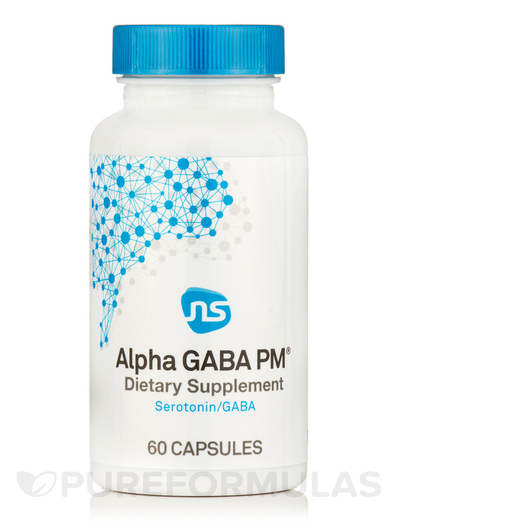 Основне фото товара NeuroScience, Alpha GABA PM, ГАМК, 60 капсул