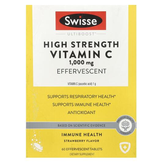 Основне фото товара Ultiboost High Strength Vitamin, Вітамін C, 20 Effervescent Table
