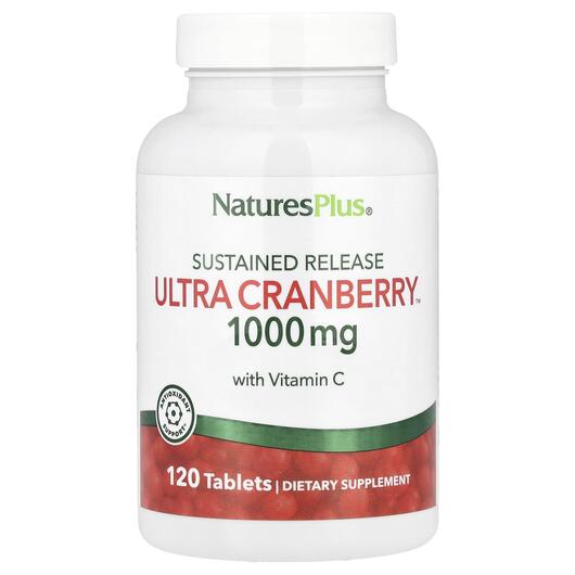 Основне фото товара Ultra Cranberry 1000 60, Ультра Журавлина 1000 мг, 60 таблеток