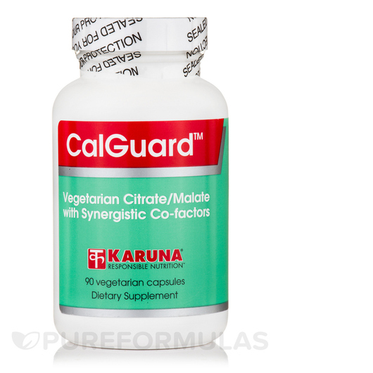 Основне фото товара Karuna Health, CalGuard, Кальцій, 90 капсул