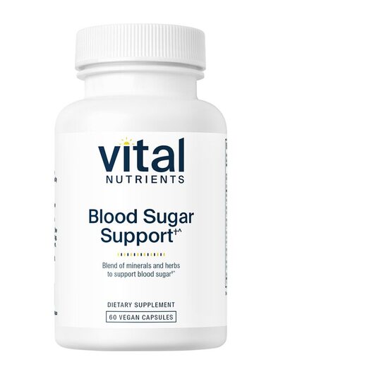 Основне фото товара Blood Sugar Support, Підтримка рівня цукру, 60 капсул