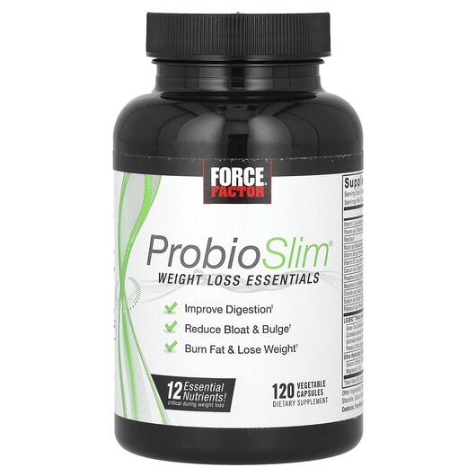 Основне фото товара ProbioSlim Weight Loss Essentials, Контроль ваги, 120 капсул
