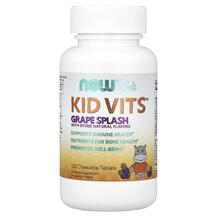 Вітаміни для дітей Kid Vits Grape Splash NOW