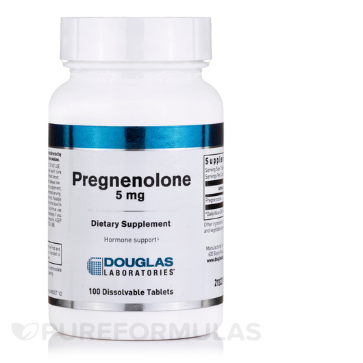 Основне фото товара Pregnenolone 5 mg Sublingual, Прегненолон, 100 таблеток