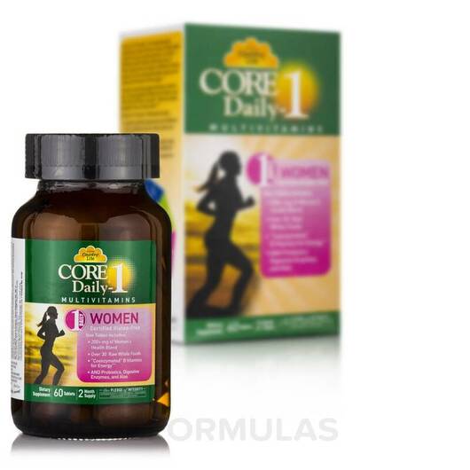 Основне фото товара Core Daily 1 Multivitamin for Women, Вітаміни для жінок, 60 табле
