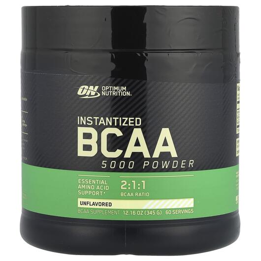 Основне фото товара Instantized BCAA 5000, BCAA в порошку без запаху, 345 г
