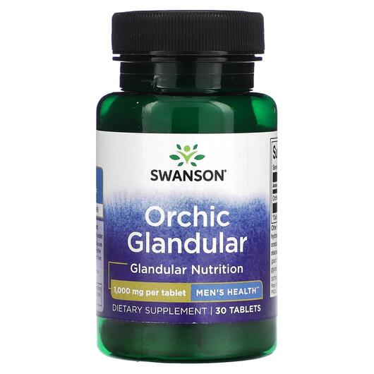 Основное фото товара Orchic Glandular Men's Health, Гамма-линоленовая кислота, 30