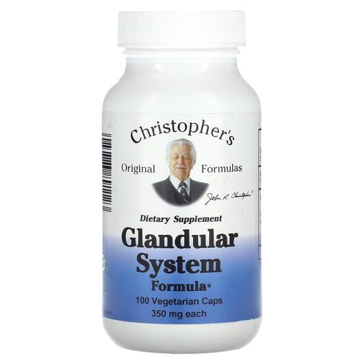 Основне фото товара Glandular System Formula 400 mg, Підтримка наднирників, 100 капсу