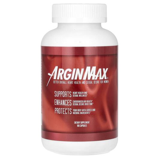 Основне фото товара Daily Wellness, ArginMax for Women, Підтримка Лібідо, 180 капсул