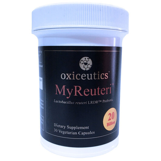 Основное фото товара Oxiceutics, Лактобактерии Реутери, MyReuteri 20 B CFU, 30 капсул