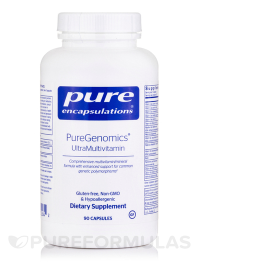 Основне фото товара PureGenomics UltraMultivitamin, Мультивітаміни, 90 капсул