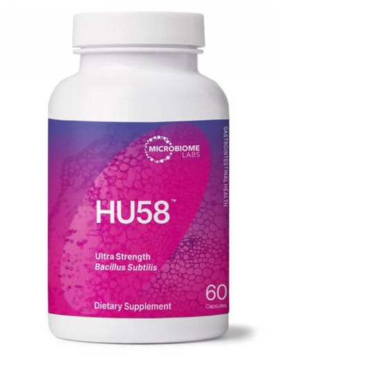 Основне фото товара HU58 High Potency Bacillus Subtilis, Пробіотики, 60 капсул