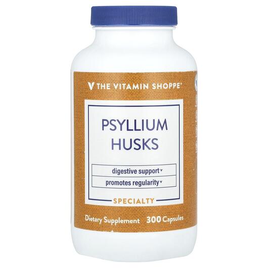 Основне фото товара TheVitaminShoppe, Psyllium Husks, Псиліум, 300 капсул