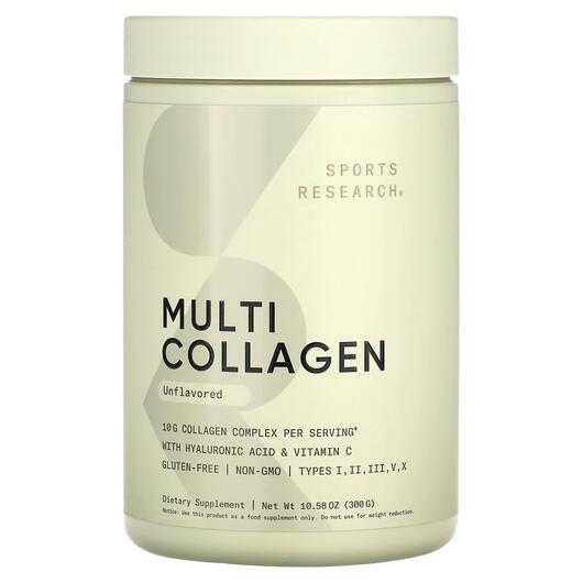 Основне фото товара Multi Collagen Complex Unflavored 1, Колаген, 302 г