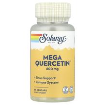 Mega Quercetin Мега Кверцетин 600 мг Solaray